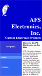Mobile Screenshot of afselectronics.com